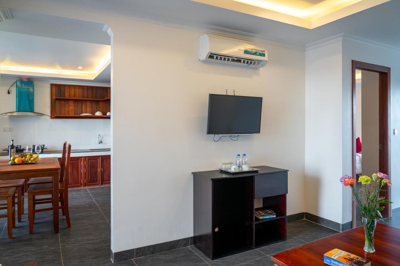 Lägenhet på 400 m² i Sala Kamreuk, med 1 sovrum och 1 badrum  Siem Reap Exteriör bild