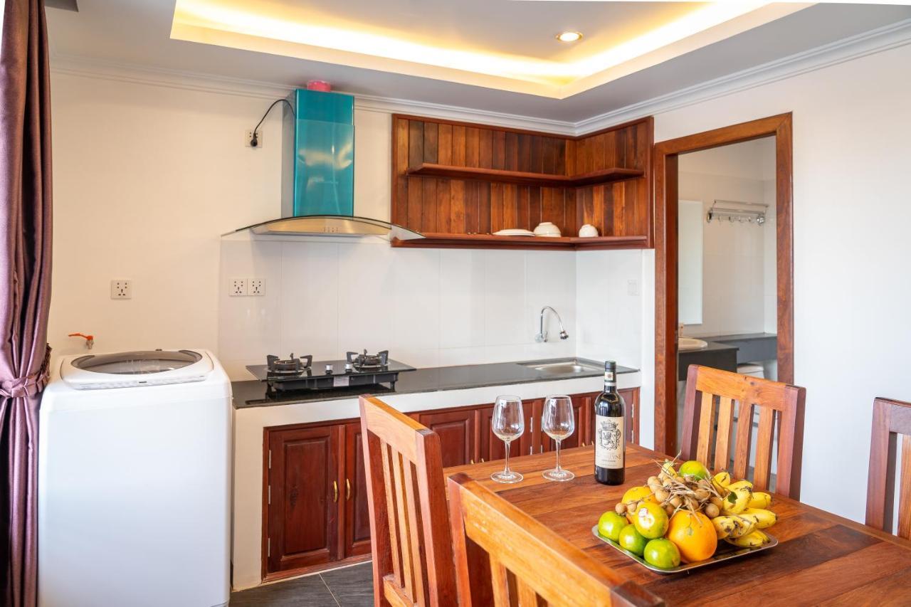 Lägenhet på 400 m² i Sala Kamreuk, med 1 sovrum och 1 badrum  Siem Reap Exteriör bild