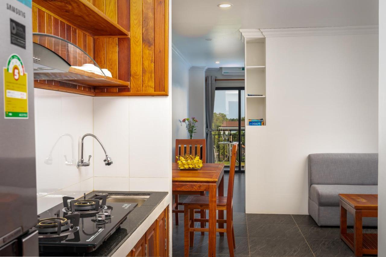 Lägenhet på 400 m² i Sala Kamreuk, med 1 sovrum och 1 badrum  Siem Reap Exteriör bild